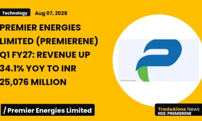 Premier Energies Limited Premierene Q1 FY27 Results