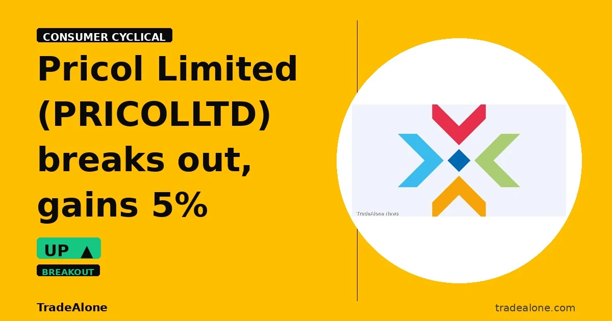 Pricol Limited PRICOLLTD breakout