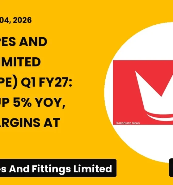 Prince Pipes and Fittings Limited Q1 FY27 Results