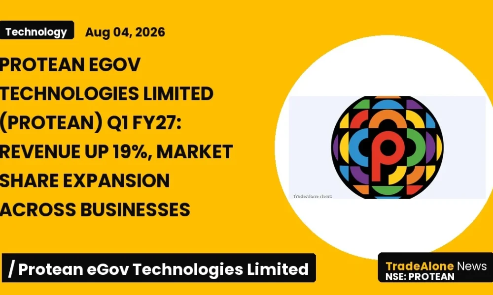 Protean Egov Technologies Limited Protean Q1 FY27 Results