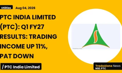 Ptc India Limited PTC Q1 FY27 Results