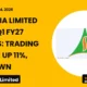 Ptc India Limited PTC Q1 FY27 Results