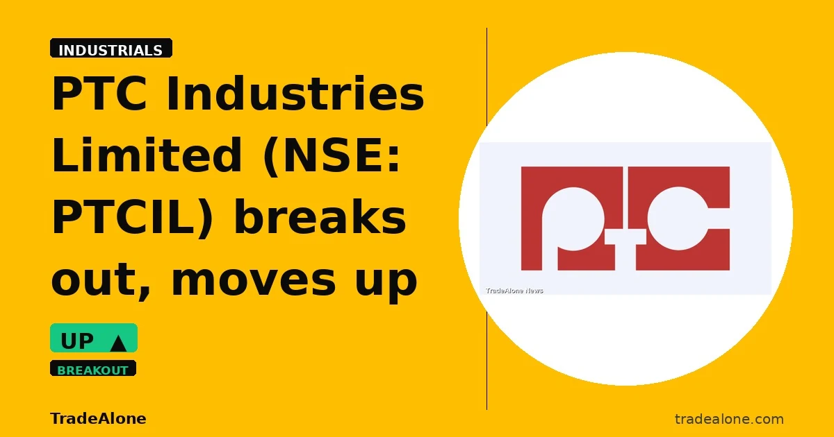 PTC Industries Limited NSE: PTCIL breakout