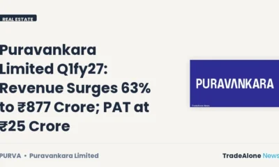 Puravankara Limited PURVA Q1fy27 Results