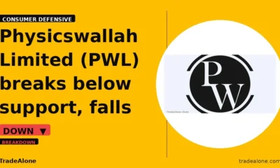 Physicswallah Limited PWL breaks below support