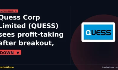 Quess Corp Limited QUESS pulls back from breakout highs