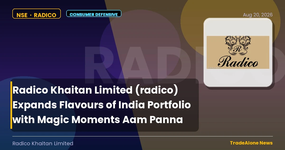 Radico Khaitan Limited Radico Q1 FY27 Aam Panna