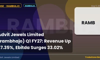 Advit Jewels Limited Rambhajo Q1 FY27 Results
