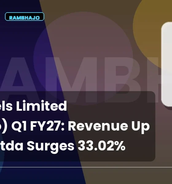 Advit Jewels Limited Rambhajo Q1 FY27 Results
