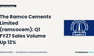 The Ramco Cements Limited Ramcocem Q1 FY27 Results