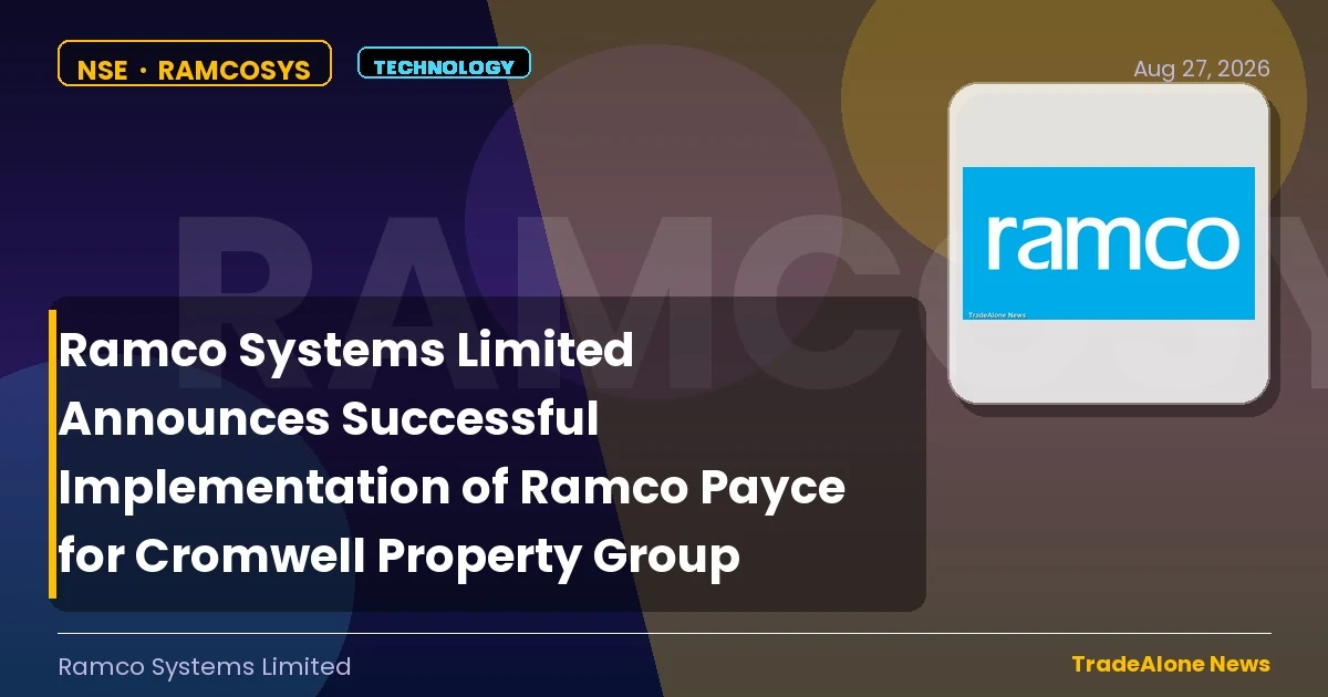 Ramco Systems Limited Ramcosys Q3 FY26 Successful Implementation