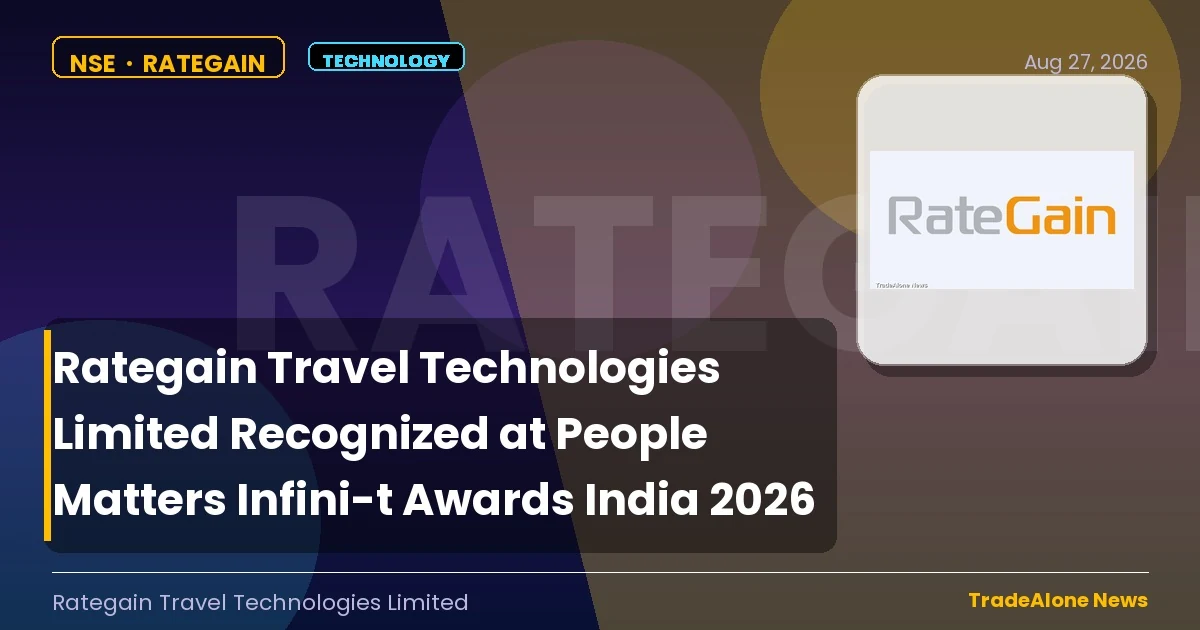 Rategain Travel Technologies Limited Rategain Skills Transformation Award 2026