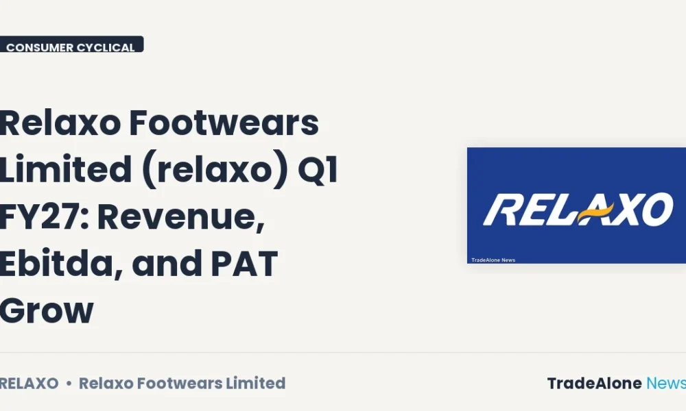 Relaxo Footwears Limited Q1 FY27 Results