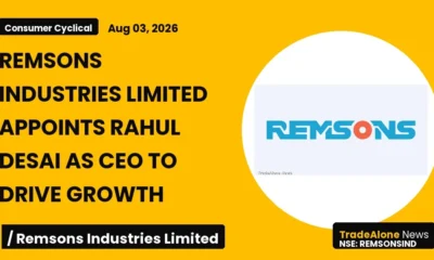 Remsons Industries Limited Remsonsind CEO Appointment