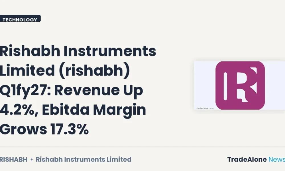 Rishabh Instruments Limited Q1fy27 Results