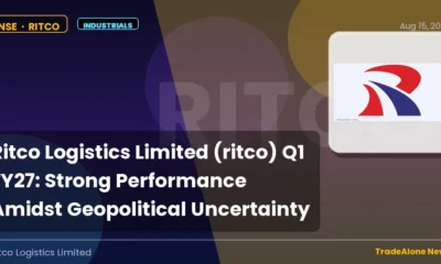 Ritco Logistics Limited RITCO Q1 FY27 Results