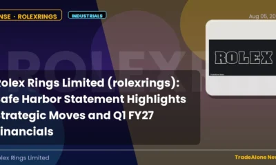 Rolex Rings Limited Rolexrings Q1 FY27 Results