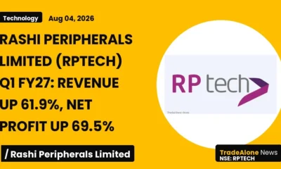 Rashi Peripherals Limited Rptech Q1 FY27 Results
