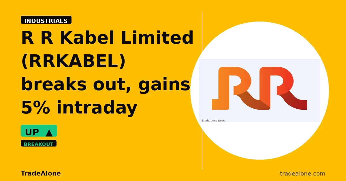 R R Kabel Limited RRKABEL breakout