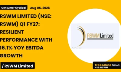 Rswm Limited NSE RSWM Q1 FY27 Ebitda Growth