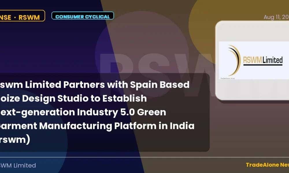 Rswm Limited NSE RSWM Joint Venture with Noize Design Studio