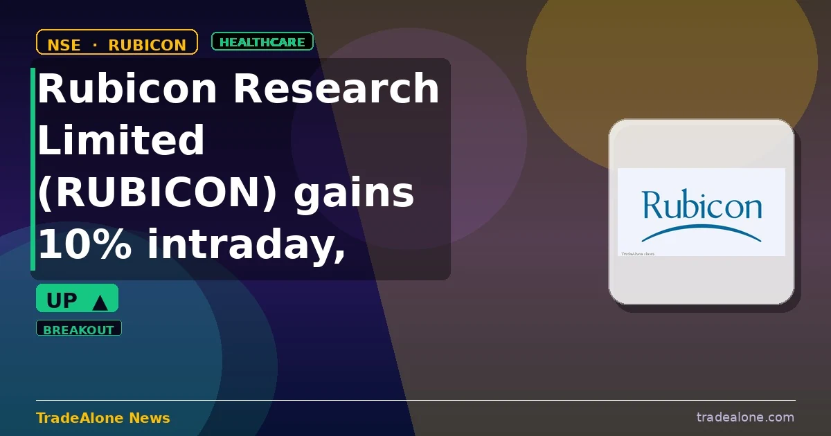 Rubicon Research Limited RUBICON clears resistance