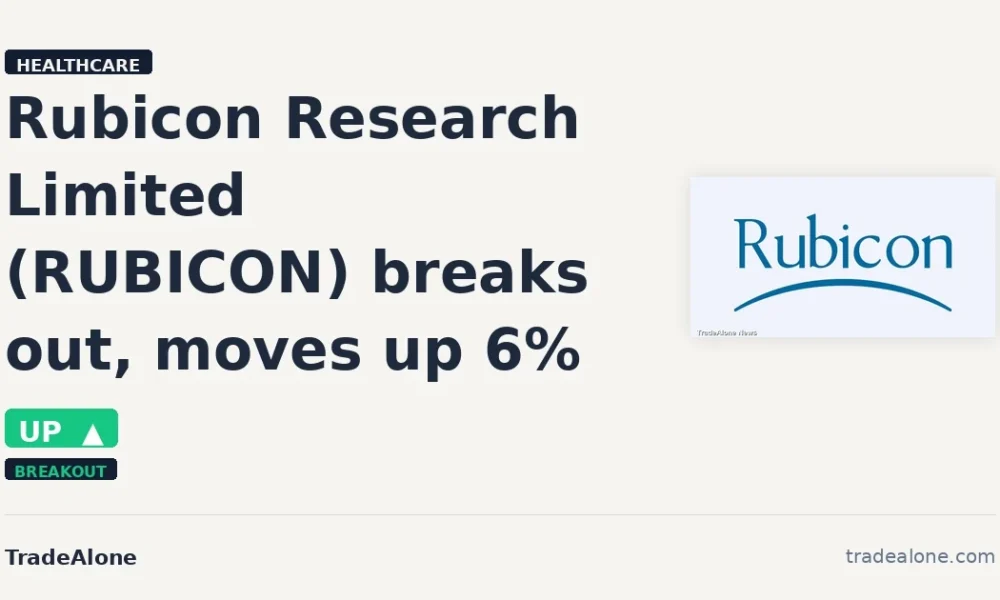 Rubicon Research Limited RUBICON breaks out