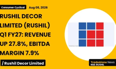 Rushil Decor Limited Rushil Q1 FY27 Results