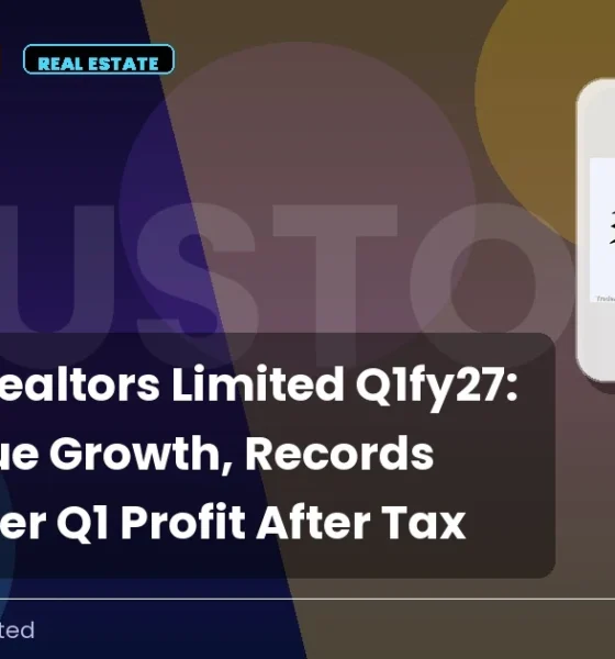 Keystone Realtors Limited Rustomjee Q1fy27 Results