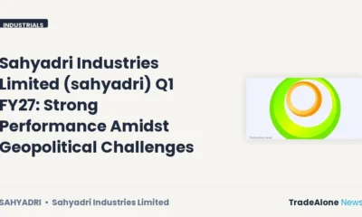 Sahyadri Industries Limited Q1 FY27 Results