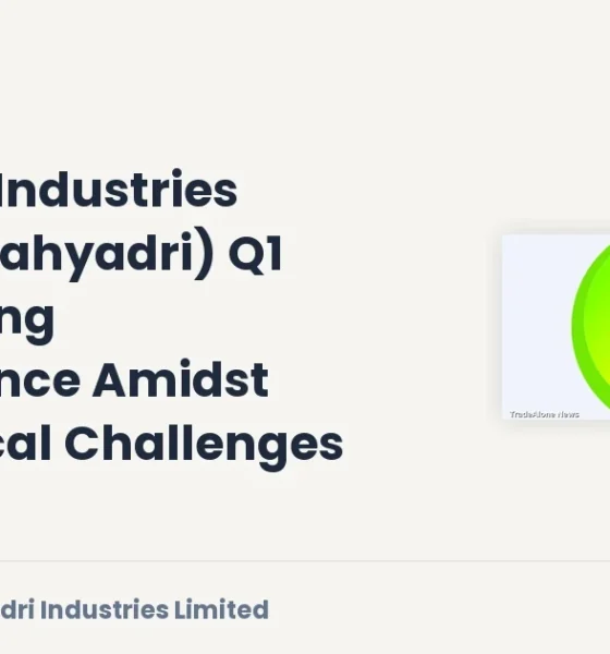 Sahyadri Industries Limited Q1 FY27 Results