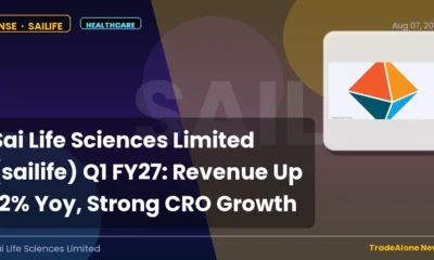 Sai Life Sciences Limited Q1 FY27 Results