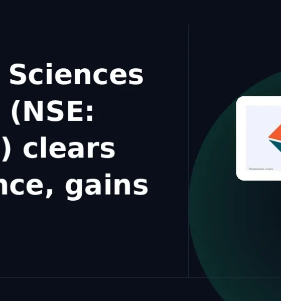 Sai Life Sciences Limited NSE SAILIFE clears resistance