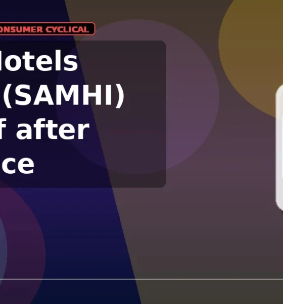 Samhi Hotels Limited SAMHI pulls back from breakout highs