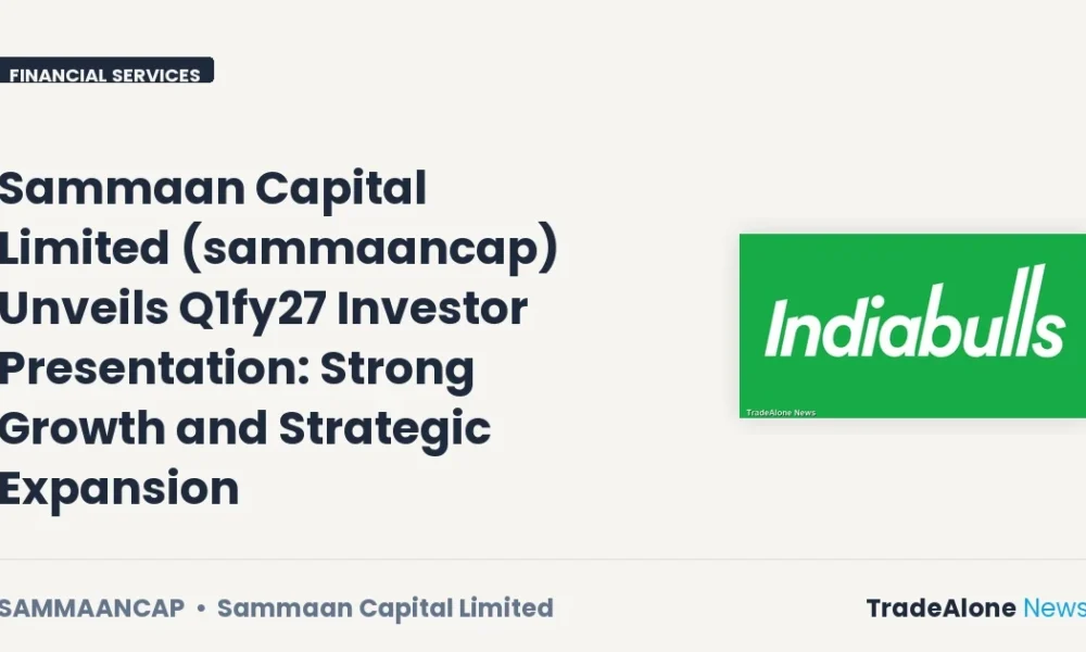 Sammaan Capital Limited Sammaancap Q1fy27