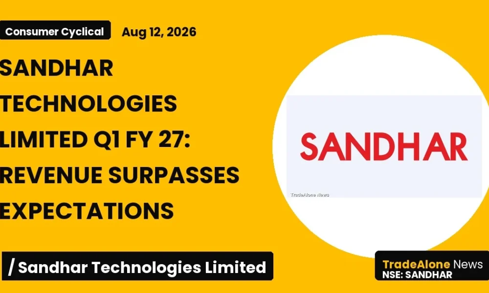 Sandhar Technologies Limited Sandhar Q1 FY27 Results