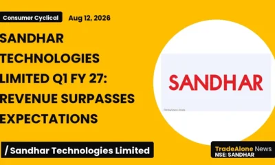Sandhar Technologies Limited Sandhar Q1 FY27 Results