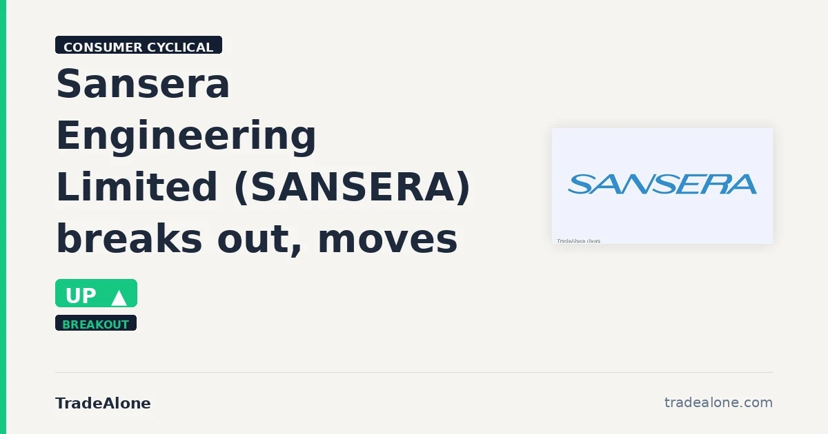 Sansera Engineering Limited SANSERA breakout