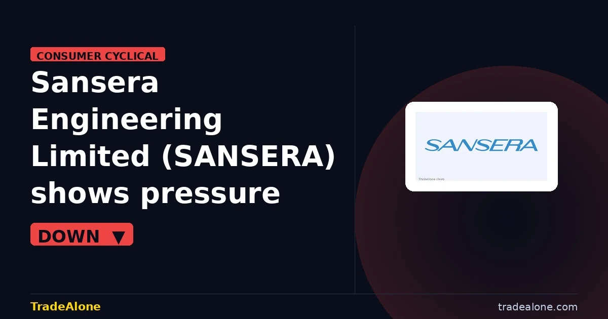Sansera Engineering Limited SANSERA retraces post-breakout gains