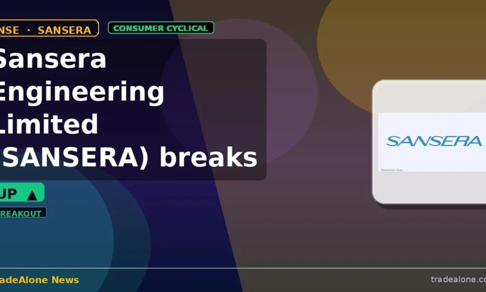 Sansera Engineering Limited SANSERA breaks out