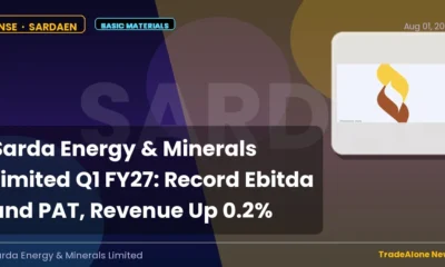 Sarda Energy & Minerals Limited Sardaen Q1 FY27 Results
