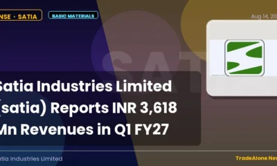 Satia Industries Limited SATIA Q1 FY27 Results