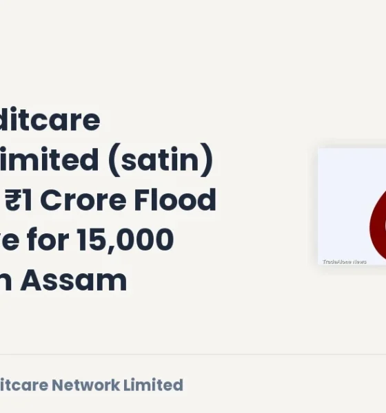 Satin Creditcare Network Limited SATIN Flood Relief Drive 2026