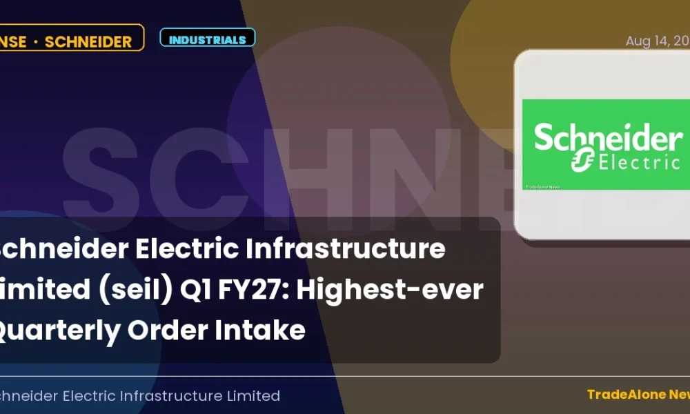 Schneider Electric Infrastructure Limited Schneider Q1 FY27 Results