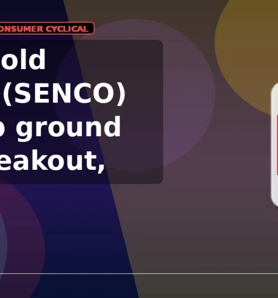 Senco Gold Limited NSE SENCO down 10% intraday