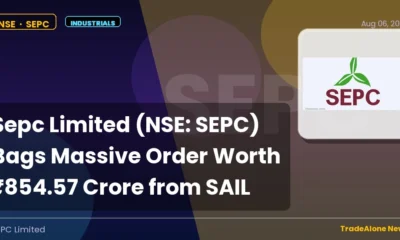 Sepc Limited NSE SEPC Massive Order SAIL