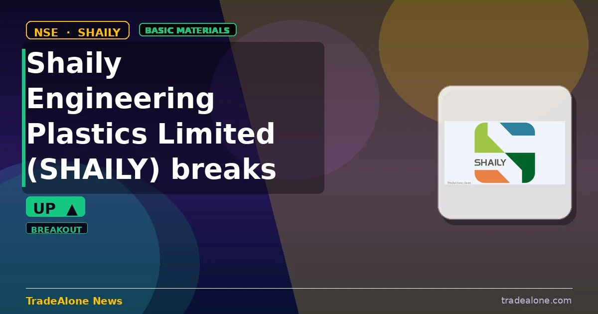 Shaily Engineering Plastics Limited SHAILY breaks out