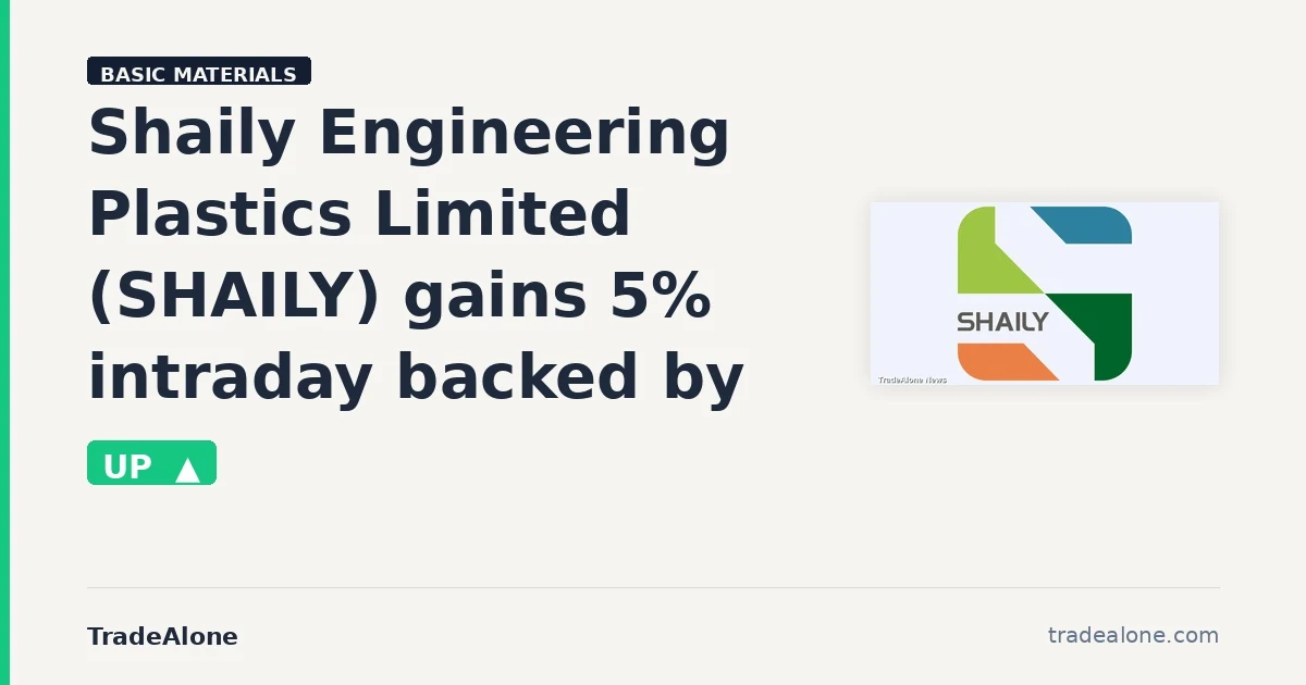 Shaily Engineering Plastics Limited SHAILY Investor Presentation