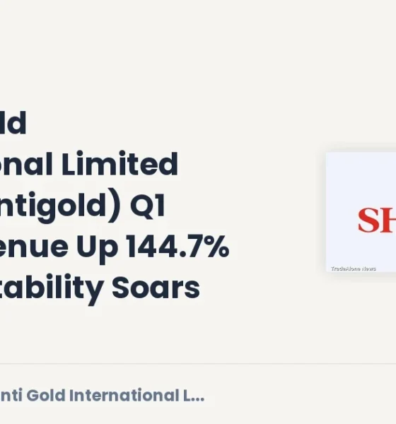 Shanti Gold International Limited Shantigold Q1 FY27 Results