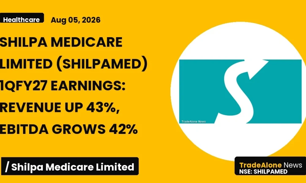 Shilpa Medicare Limited Shilpamed 1qfy27 Earnings